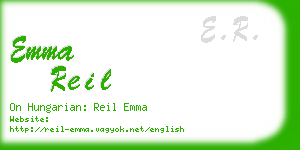 emma reil business card